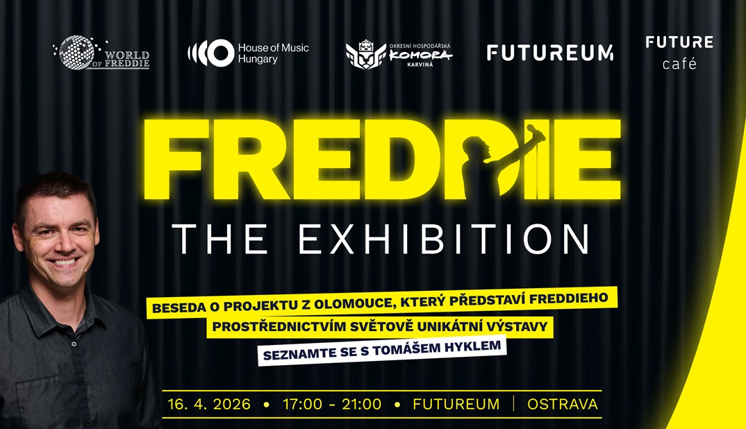 FREDDIE THE EXHIBITION, beseda s Tomášem Hyklem a ukázka připravované výstavy